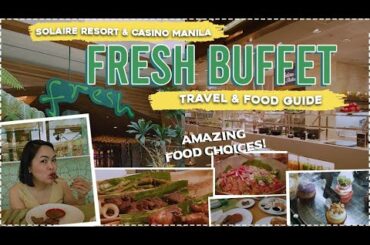I Spent a Day at Solaire's Shopping Forum and Lunch @Fresh Buffet | 4k Walking Tour and Travel Guide
