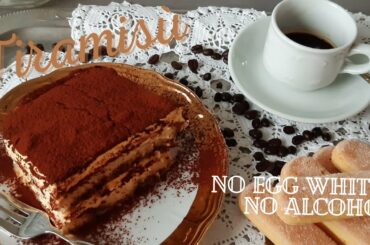 How to make Italian Tiramisu - No bake dessert | family recipe | Easy Tiramisu | NO ALCOHOL