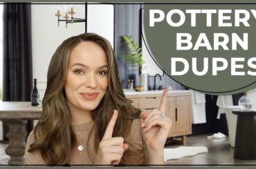 Pottery Barn Furniture Dupes || Affordable Budget Friendly Furniture 2022