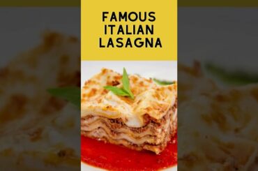 #Shorts | Lasagna | Lasagna Recipes | Meat Lasagna Recipes | Pasta | Italian Pasta | Italian Cuisine