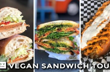 PORTLAND VEGAN SANDWICH TOUR | PHILLY CHEESESTEAK, ITALIAN DELI, PANINI