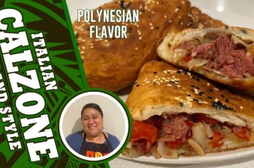 Milz Cooks Italian Calzone Recipe Island Flavor | How to Cook Calzone from Scratch | Homemade   |