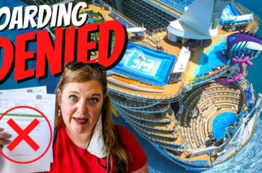 ARE YOU SERIOUS???  Boarding DENIED on Harmony of the Seas!!