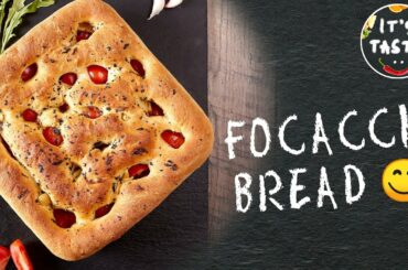 AMAZING FOCACCIA BREAD With Tomatoes | Italian Food from my grandmother's recipes