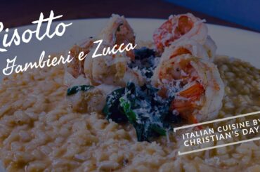 Risotto di Gamberi e Zucca | Italian Food in Hong Kong