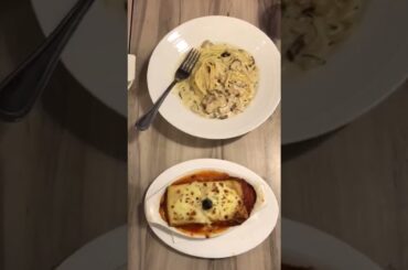 Enjoying Italian Food In Malaysia  #pasta #lasagna #malaysia #fyp #shorts #foodie #italianfood