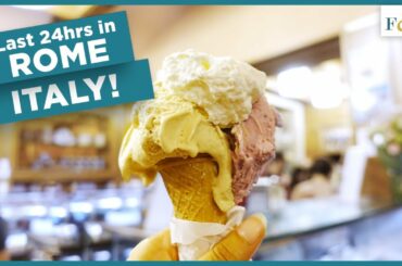 Our Last Day in Rome Italy | Cooking Class, Colosseum, and Michelin Star Dining | Frolic & Courage