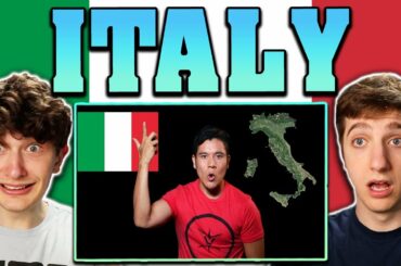 Americans React to Geography Now! Italy