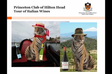 Princeton Club of Hilton Head Italian Wine Tasting