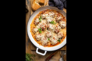 Cheesy Vegan Italian Meatballs! #Shorts