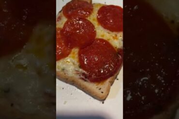 Authentic Italian White Bread Pepperoni Pizza Hack #shorts #recipe