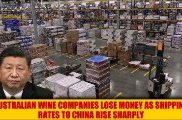 Australian wine companies lose money as shipping rates to China rise sharply
