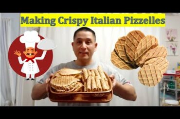 Delicious Italian Pizzelles - SO EASY TO MAKE!