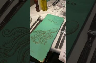 SAN CARLO | Italian Cuisine Ristorante | Award Winning Contemporary Restaurant | Birmingham #shorts