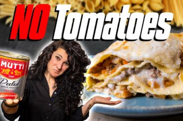 An Italian Tries to Cook Without Tomatoes