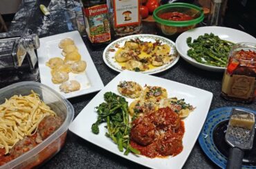 Homemade RAVIOLI & Meatball Sub