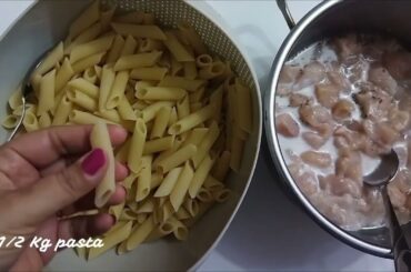 Make This Easy Chicken White Sauce Pasta Recipe for A Quick Italian Treat