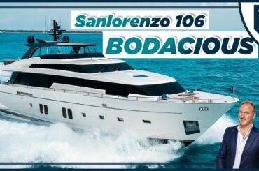 THIS SANLORENZO 106 YACHT "BODACIOUS" IS EVERYTHING YOU COULD EVER WANT FROM A CHARTER YACHT!