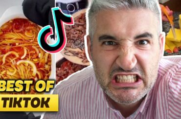 Italian Chef Reacts to Worst TIKTOK FOODS Compilation | Vincenzo's Plate