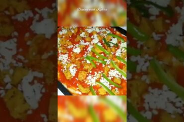 Chicken Pizza recipe by Dining witg Kubra #shorts