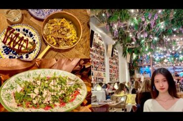 I Went To The Prettiest Italian Restaurant In London | CIRCOLO POPOLARE | Restaurant Review | Vlog