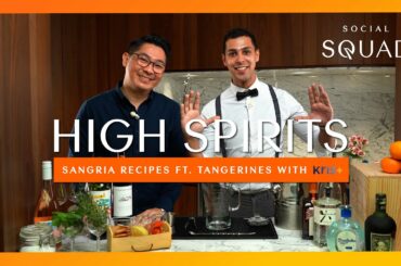 Wine vs Cocktail, or Both!?  * 3 TASTY SANGRIA RECIPES * | HIGHSPIRITS w/ Kris+ , Bottles&Bottles
