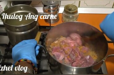 how to cook beef and polenta//it's easy to prepare and very delicious// Italian food.#yzhelvlog