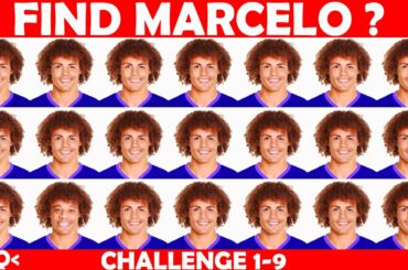 This Quiz Improve Your IQ Level : FIND MARCELO ? Football Quiz : Challenge 1-9 Level 1,2,3