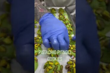 Pistachio Pignoli Cookies #baking #bakery #brooklyn #nyc #italianfood