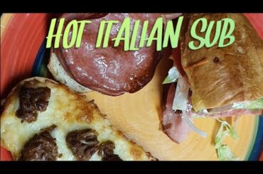 Baked Italian Sub Recipe l Hoagie l Grinder l Hot Sub