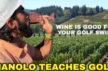 Do you want the perfect swing thought? Wine is the answer.