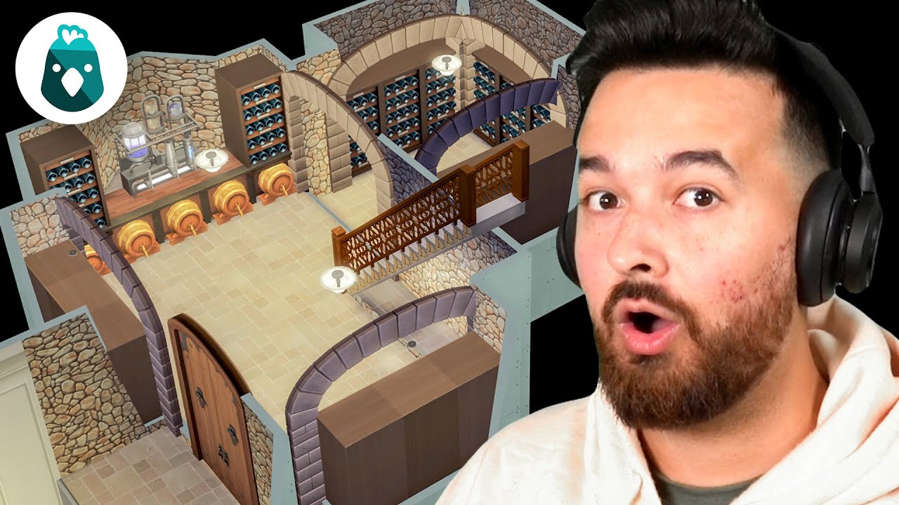 I built a wine cellar! The Sims 4 Cottage Living (Part 41) I built a wine cellar! The Sims 4 Cottage Living (Part 41)
