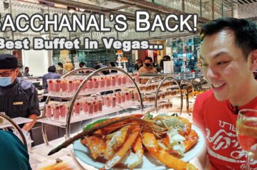 The Best Buffet in Vegas!  Bacchanal's back and it's better than ever!
