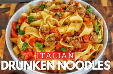 BEST Drunken Noodles Recipe