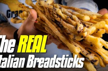 How to Make GRISSINI | The Real Italian Breadsticks