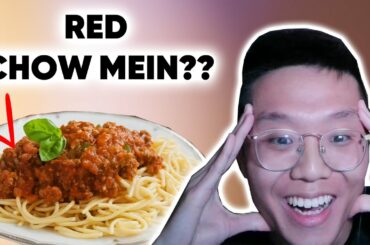 PURPOSELY MISNAMING ITALIAN FOOD