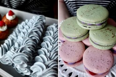 Making a Parisian Cafe Themed Dessert Table | Setting Up a Paris Themed Dinner Party for My Friends