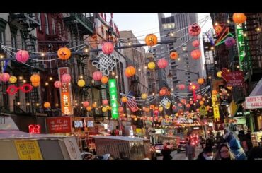 New York LIVE Chinatown, Little Italy | SOHO | Times Square