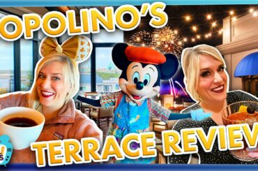 Get You a Disney World Restaurant That Can Do BOTH -- Topolino's Terrace Review