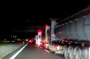 Italy: The strike by truckers and farmers.