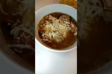 Crockpot Italian Meatball Soup! #soup #crockpot #recipe #meatball #glutenfree #Italian #comfortfood