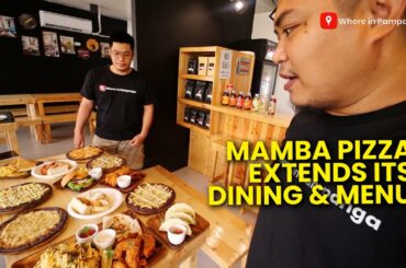 Mamba Pizza extends dining and menu