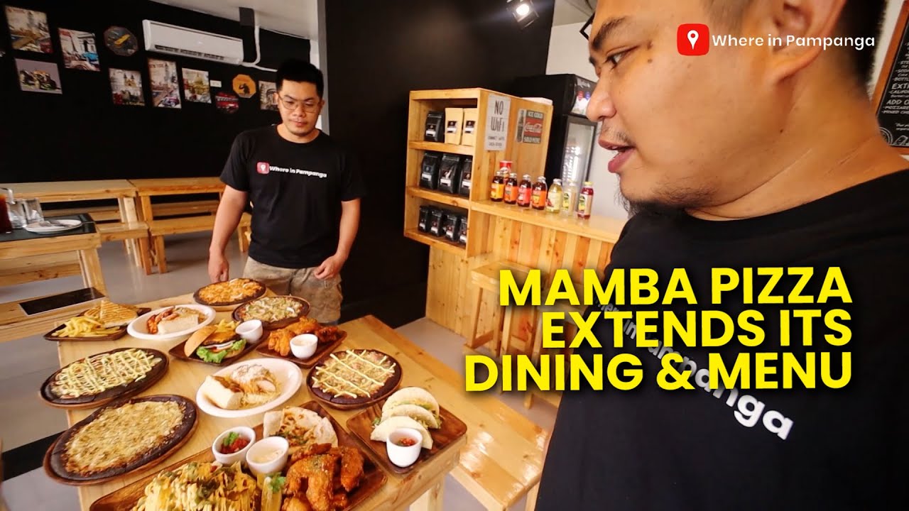 Mamba Pizza extends dining and menu Mamba Pizza extends dining and menu
