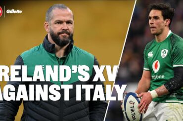Andy Farrell's best XV | Ireland v Italy - who should be rested? | Sexton cam in Paris | Cian Tracey