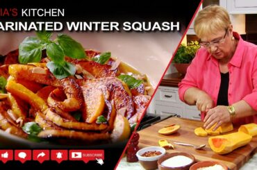 Marinated Winter Squash Recipe - Lidia’s Kitchen Series