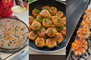 Asian street food Collection | Satisfying street food video compilation | Food eating challenge asmr