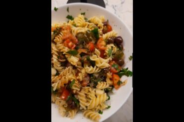 ITALIAN PASTA SALAD WITH HOMEMADE DRESSING #ofwinkuwait #buhaykusinera
