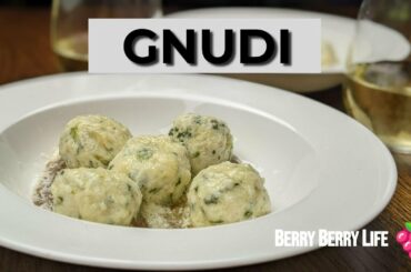 Spinach Ricotta Gnudi | How to Make | Italian Recipe | Pasta Dumplings | Berry Berry Life