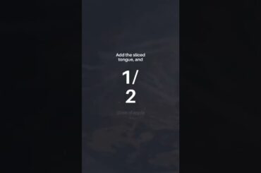 Beef Tongue Recipe - ( Italian Tongue ) #shorts