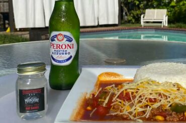 Tony Packo’s Chili Recipe - Chili on a Warm Winter Day - With Italian Beer
